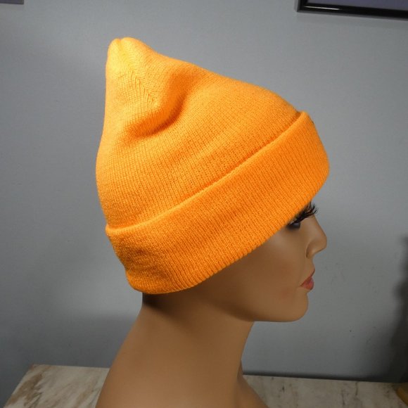 Carhartt Knit Cap Beanie Bright Orange - Safety - Picture 2 of 7